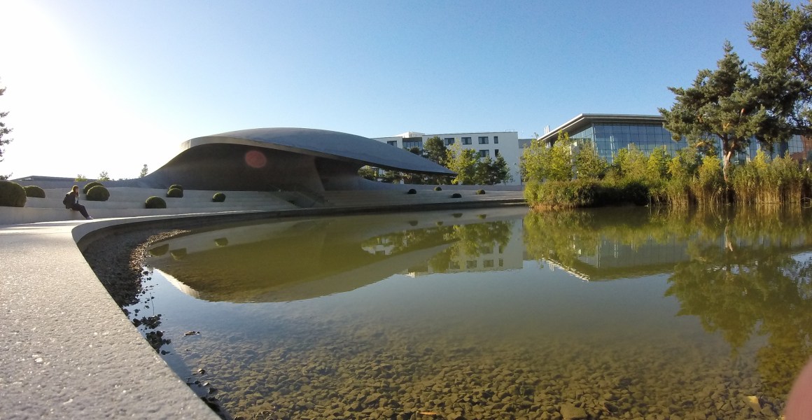 Porschehaus Autostadt mit der GoPro Hero fotografiert